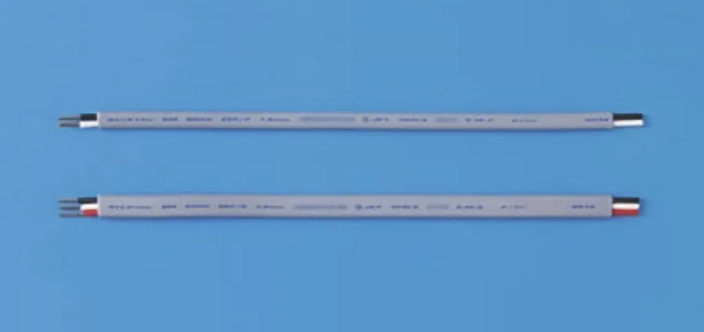 EM-EEFケーブル（令和6年度下期 問16）― 表面に『タイシガイセン EM600V EEF/F 1.6mm』の刻印